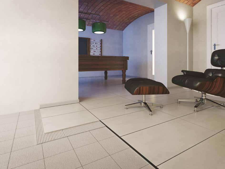 EN 13888 ARGAMASSA CIMENTÍCIA PARA JUNTAS Sistema para piso sobre piso com porcelanatos finos.