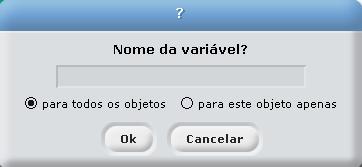 Variáveis Vamo criar uma nova variável chamada pontos.