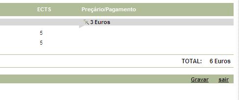 Para inscrever-se terá de seleccionar as unidades colocando um visto nas chek box, conforme exemplificado na figura 4.