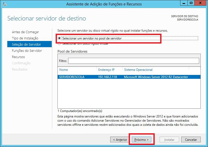 Verifique, após o comando, se o IIS foi habilitado, clicando no Menu Iniciar, clicando em Ferramentas Administrativas.