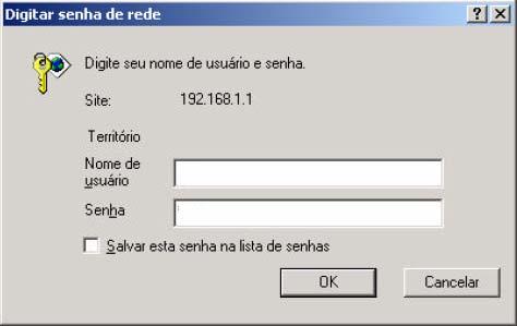 3 3 1 Procedimento para configuração PPPoE com autenticação no modem (Modo Router) Neste tipo de configuração, a autenticação do nome de usuário e senha é feita pelo modem utilizando o protocolo