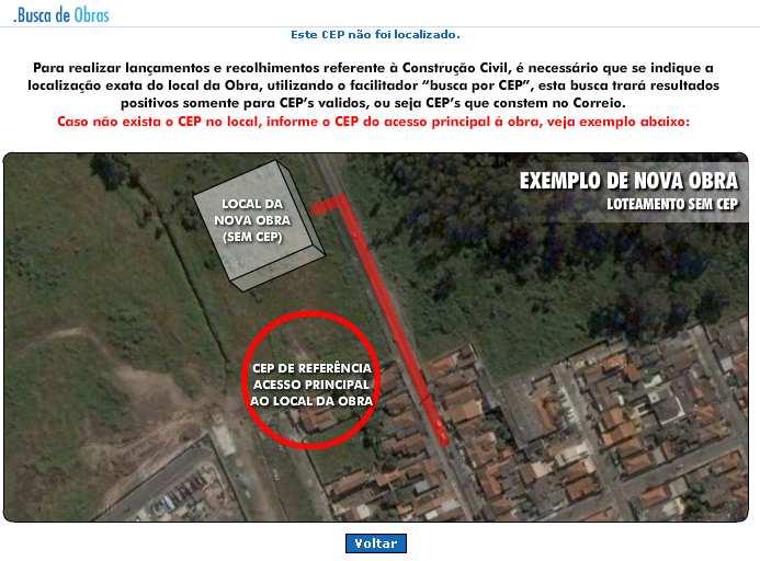 Dicas Será permitido apenas CEP s existentes na base de dados dos Correios. A busca deverá ser realizada através do CEP OU Logradouro. O que fazer quando o CEP não foi localizado?