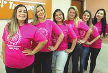 As proprietárias Ana Camila e Ana Carolini Pavanello contam que apoiar a prevenção do câncer é a realização de um objetivo, principalmente após o falecimento da mãe, a senhora Maria Aparecida