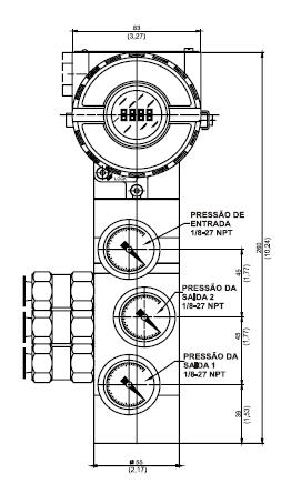 Slide 17 Posicionador O posicionador proporciona o posicionamento rápido e seguro dos atuadores do tipo diafragma ou cilindro.