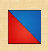 trapézio; b) um triângulo; c) um trapézio; d) um