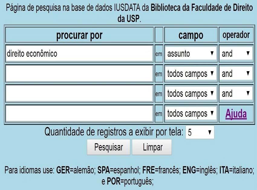 FADUSP Portal de busca integrada