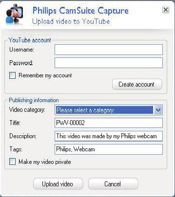 Para de nir o seu vídeo no YouTube como privado, seleccione a caixa [Tornar o meu vídeo privado]. 5 Clique em [Carregar vídeo].
