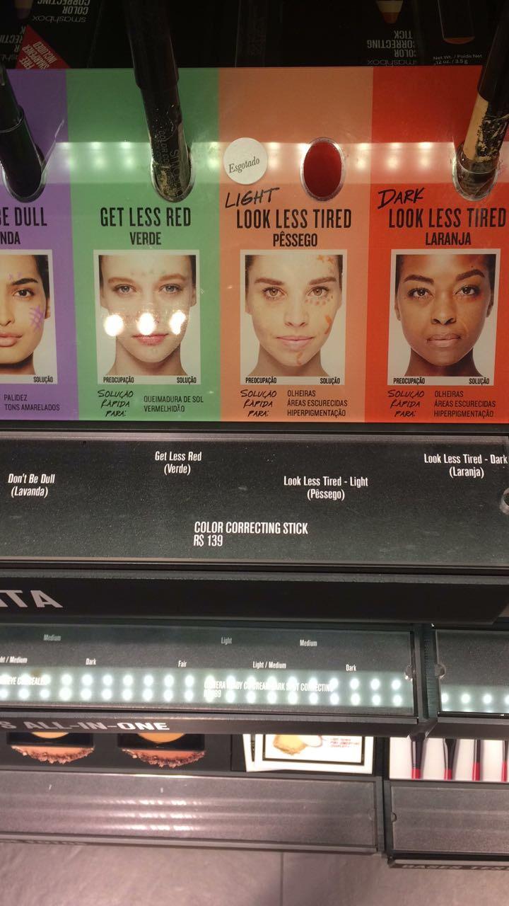 Light Look Less Tired Smashbox Proposta de tirar a