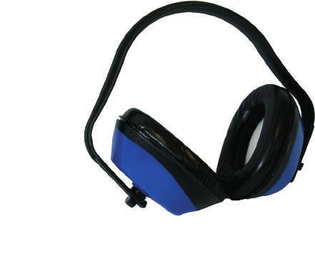 Proteção Auditiva Hearing Protection Abafador de Ruídos CG 104 Conchas ovais de material plástico resistente com bordas almofadadas em espuma revestida. Arco tensor de alta resistência.