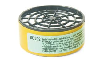 Utilizado com filtros RC 202, RC 203 ou RC 206 (não incluídos).