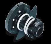 m) Eixos com tamanho até 4 (101,6 mm) Limitadores de torque Série 320 Design compacto ou manual 13.000 lb.pol (1.470 N.