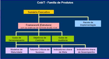 O COBIT contém 34 Objetivos de Controle de alto nível e 318 objetivos detalhados para os processos de TI.