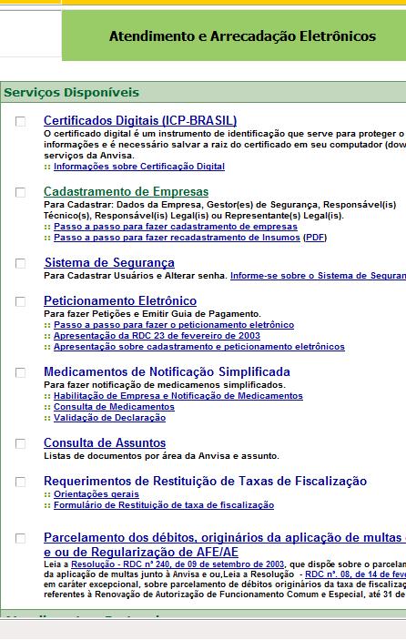 2. Acesso ao Sistema Comunicado 01 de 3 março de 2011 Informações sobre a realização de novos cadastros ou a atualização dos dados de seus gestores de segurança, usuários do sistema ou representantes