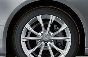 Audi A5 Coupé Versão Ambion (8T306Y) Conforto e Conveniência 5MU Acabamento interno em alumínio escovado 7F9 Alavanca de câmbio em couro 6E3 Apoio de braço dianteiro 7P1 Apoio lombar com ajuste
