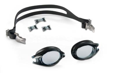 Com lentes corretivas kit de montagem 1 Adaptável facilmente à cabeça graças ao sistema de clip Lentes desde os + 6.