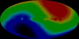 A Radiação Cósmica de Fundo Mapas de Temperatura da Radiação de Fundo do céu: COBE WMAP -Extremamente homogênea: Azul