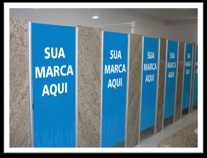 Produção, instalação e retirada serão executados pela organização do evento.