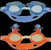 protetores auriculares 01 óculos de natação / mergulho Lentes: