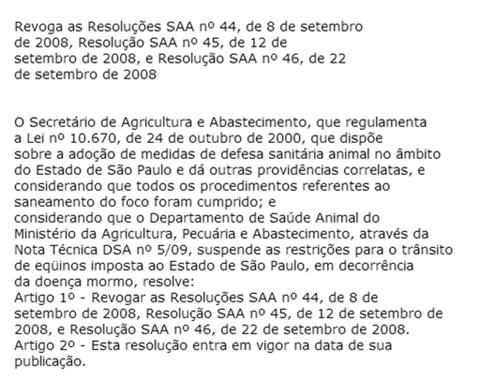 (Recife) Resolução 45 SAA