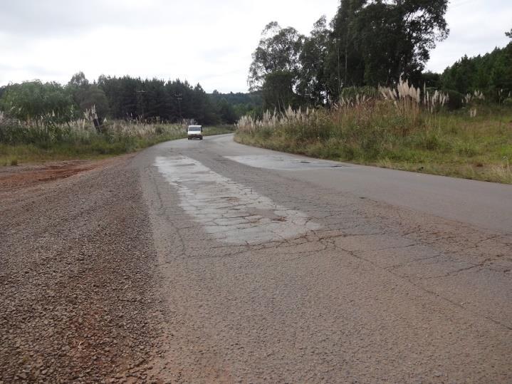 Situação do pavimento Figura 14: km 154 -