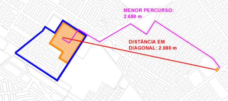 De acordo com o mapa de uso e ocupação do solo de Uberlândia (Figura 26), o bairro Jardim Sucupira insere-se em três zonas diferentes: Zona Residencial 2 ZR2 (área branca do mapa), Zona de Transição