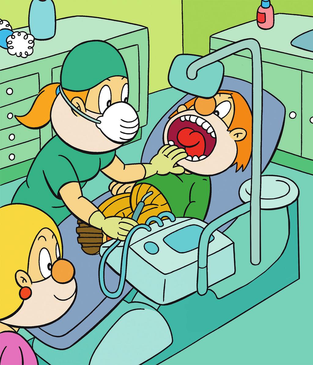 6 A primeira visita ao dentista debe facerse cando a nena ou neno ten todos