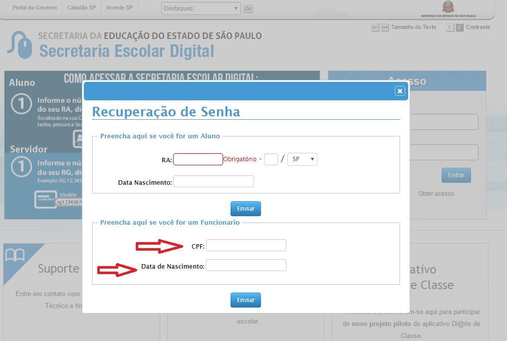 - Utilize a nova senha que cadastrou para acessar a SED e os e-mails institucionais também. Como alterar a senha do e-mail institucional?