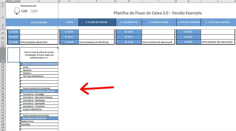 O primeiro ajuste nesta versão completa do Plano de Contas é trocar os nomes dos Grupos de Contas para que eles estejam idênticos aos da versão 3.0.