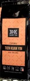 Origens: China Chá Verde com Jasmim Código 1802A Chá verde solto com flores de jasmim, aromatizado na China.