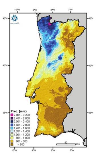 I - Penacova II Pampilhosa da Serra III - Oleiros IV - Monchique Figura 1 Localização das áreas experimentais Tabela 1 Caraterísticas biofísicas (Agência Portuguesa do Ambiente).
