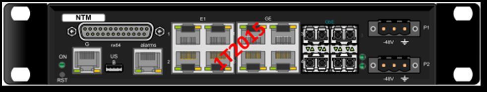 NTM Plataforma de acesso / borda de muito baixo custo Matriz de 8Gb/s full duplex Sistema compacto Kit de montagem em rack para uma ou duas