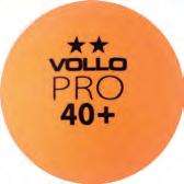 Bolas de Tênis de Mesa de ABS (novo material) VT608 2 Estrelas Pote com 36 bolas Tamanho: