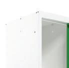 300 x 1000 x  Portas LA: 250 x 270mm Cubagem: 0,190m³ Opcional Opcional 2280F 2280P Armário Guarda-Volumes 3 Portas LAP