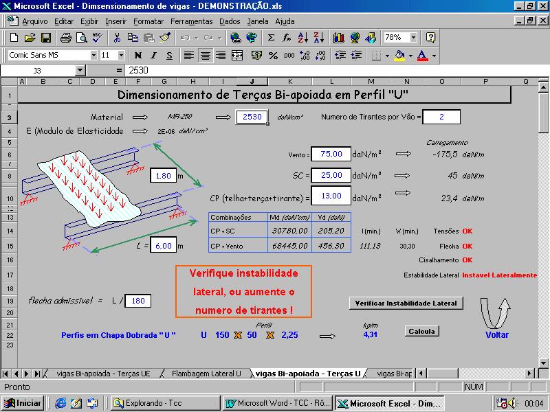 27 6.2.2 PERFIL U SIMPLES Figura 6.