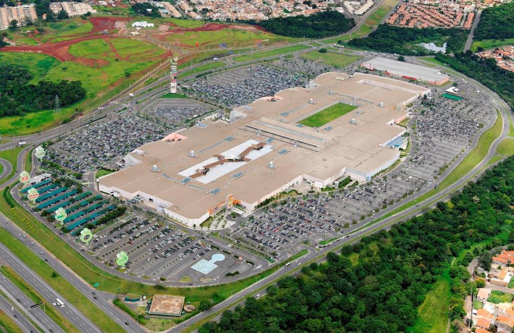 ACONTECIMENTOS RECENTES Parque D. Pedro Em 1º de fevereiro de 2014, a Sonae Sierra Brasil assinou um contrato de locação para a área standalone de 13.