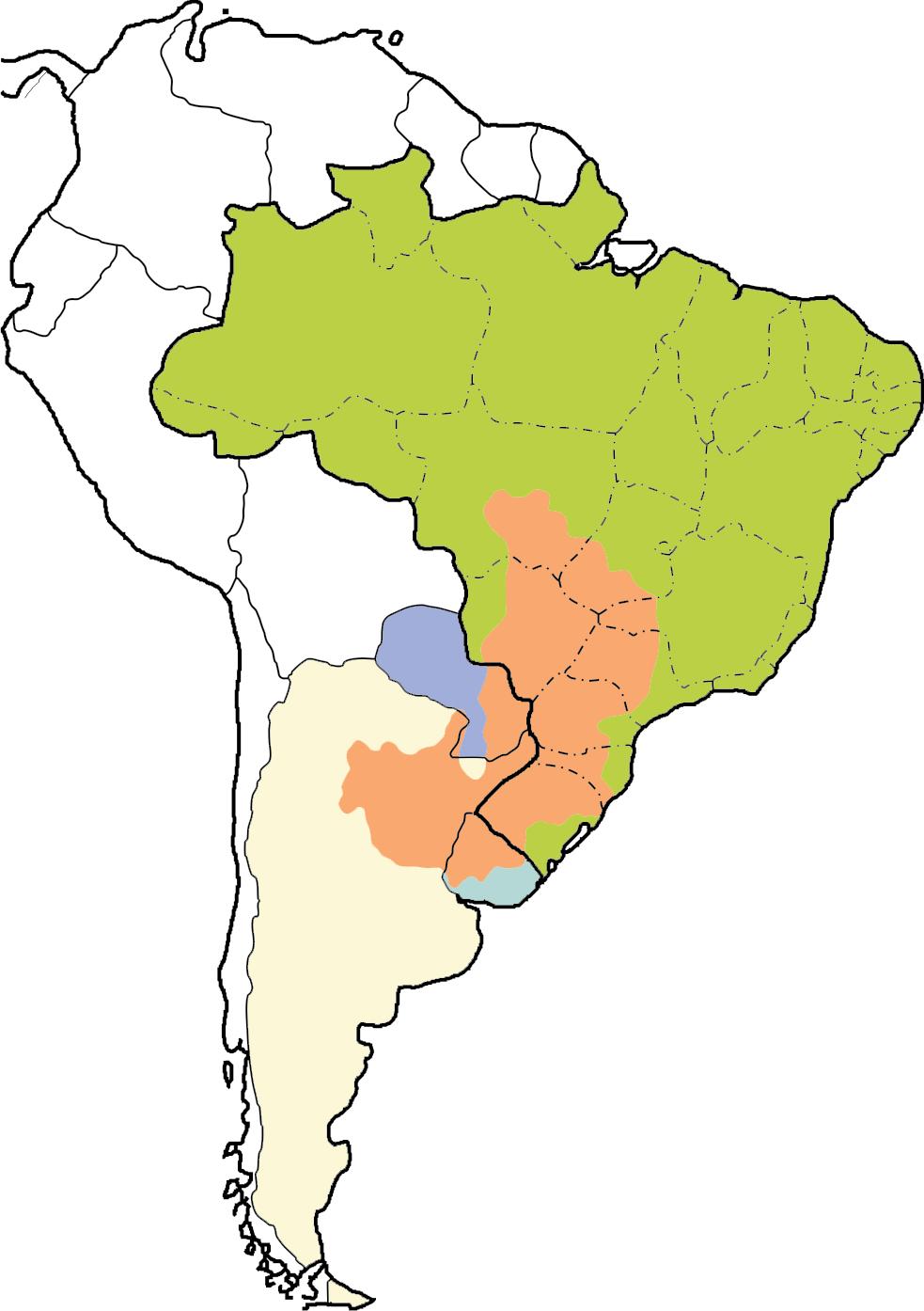 A maioria das rochas sedimentares do Estado do Paraná situa-se na Bacia Geológica do Paraná (fig.