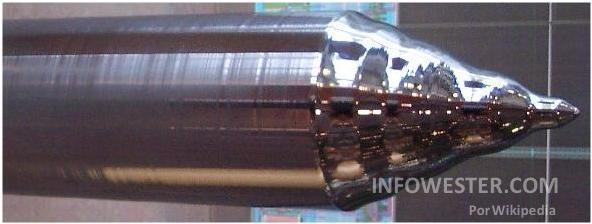 Fabricação Cilindro formado por silício (ingot).