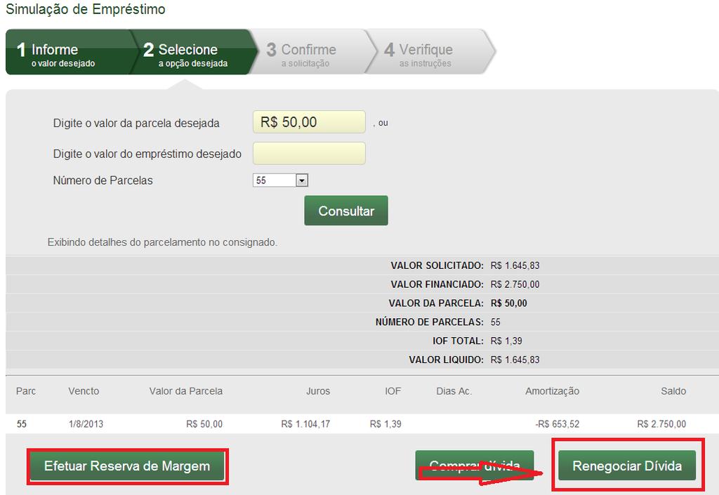 ESTA RESERVA FICARÁ EM FAVOR DO BANCO POR ATÉ 7 DIAS, CASO NÃO TENHA SE