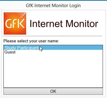 A seleção de usuário para o GfK Digital Trends App Por motivos de privacidade, nós apenas queremos seguir o uso de Internet de membros do GfK Digital Trends Programme, e não outros usuários do