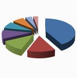 ETIOLOGIA PNEUMONIAS HOSPITALARES 8% 10% 12% 7% 4% 3% S.aureus P.