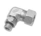 Acessórios para tubo hidráulico ISO (DIN 2 - cone º) DIN fittings ISO ( DIN 2/ carbon steel zinc plated CR(VI) - Free EVGE-R-ED Male BSPP thread - ED-seal (ISO 19) - coupling D1 T G 1/ A G 1/ A G 1/