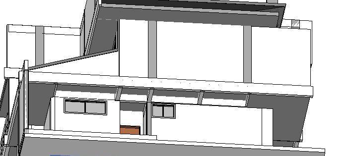 Figura 66: Corte 2 do projeto arquitetônico detalhe da laje Fonte: Adaptado do Autor do Projeto (2015).