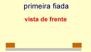 Amarre um prego numa ponta da linha de nylon, enfie na massa fresca embaixo do primeiro