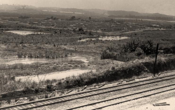 1987 31 A várzea do Rio Tiete, era repleta de lagoas ao longo das margens da