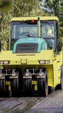 Os compactadores de solo e asfalto da Ammann proporcionam a eficiência necessária por meio