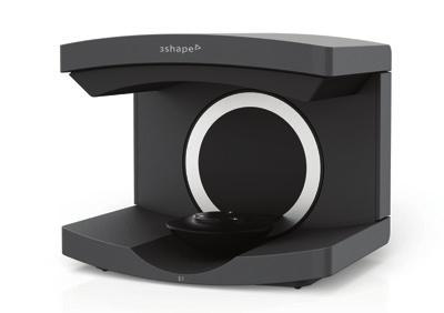Scanners da 3Shape para laboratórios, para todas as necessidades NOVO E1 O escaneamento básico para digitalizar o seu laboratório 2 câmeras x 5 MP, LED Azul de Multilinhas Precisão (ISO 12836 /