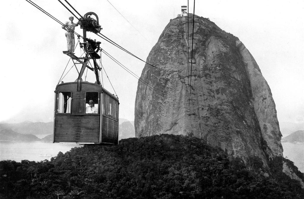 Cntext Lcalizaçã: Mata Atlântica 1909: direit d us da área cncedid pela Uniã 1912: inauguraçã d 1º teleféric da Cia.