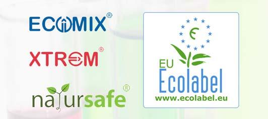Três famílias de concentrados: Ecomix, Xtrem e Natursafe que cobrem