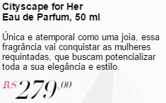 Para ELA e para ELE, uma linha refinada e moderna com uma embalagem que abusa do geometrismo minimalista.