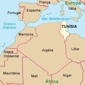 e) Questão da Tunísia 1881 - França e Itália disputam a região da